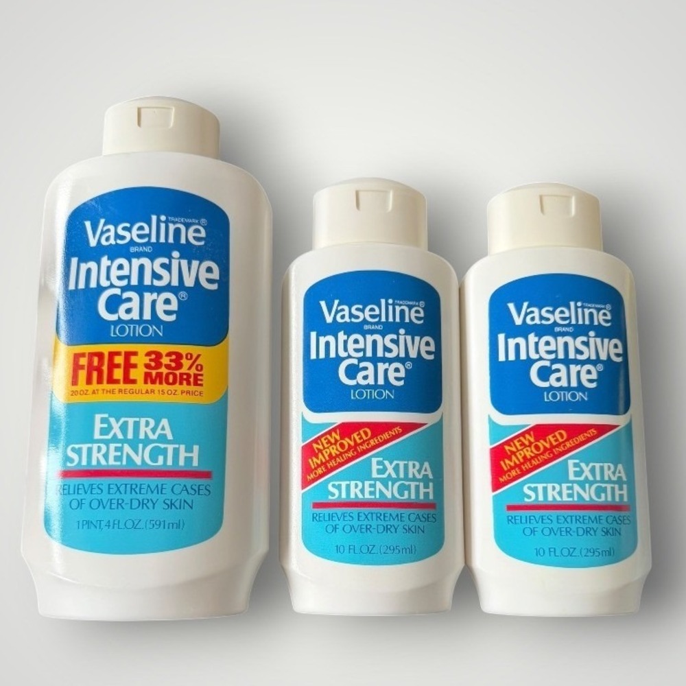 Vaseline Intensive Care Lotion 40oz Discontinued Vintage Extra Strength 90s Prop